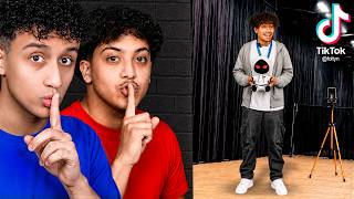 Sneaking Into Youtuber's Tiktoks!