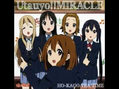 The setting for Utauyo Miracle (K-On S2 second opening) is very similar to  the classroom concert scene from the movie. Neat. : r/k_on