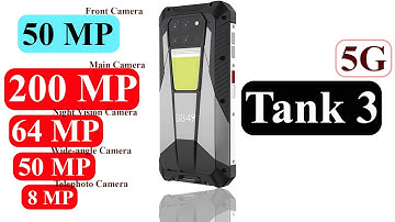 Professional Photography Experience With Largest Battery |  Unihertz 8849 Tank 3 5G.