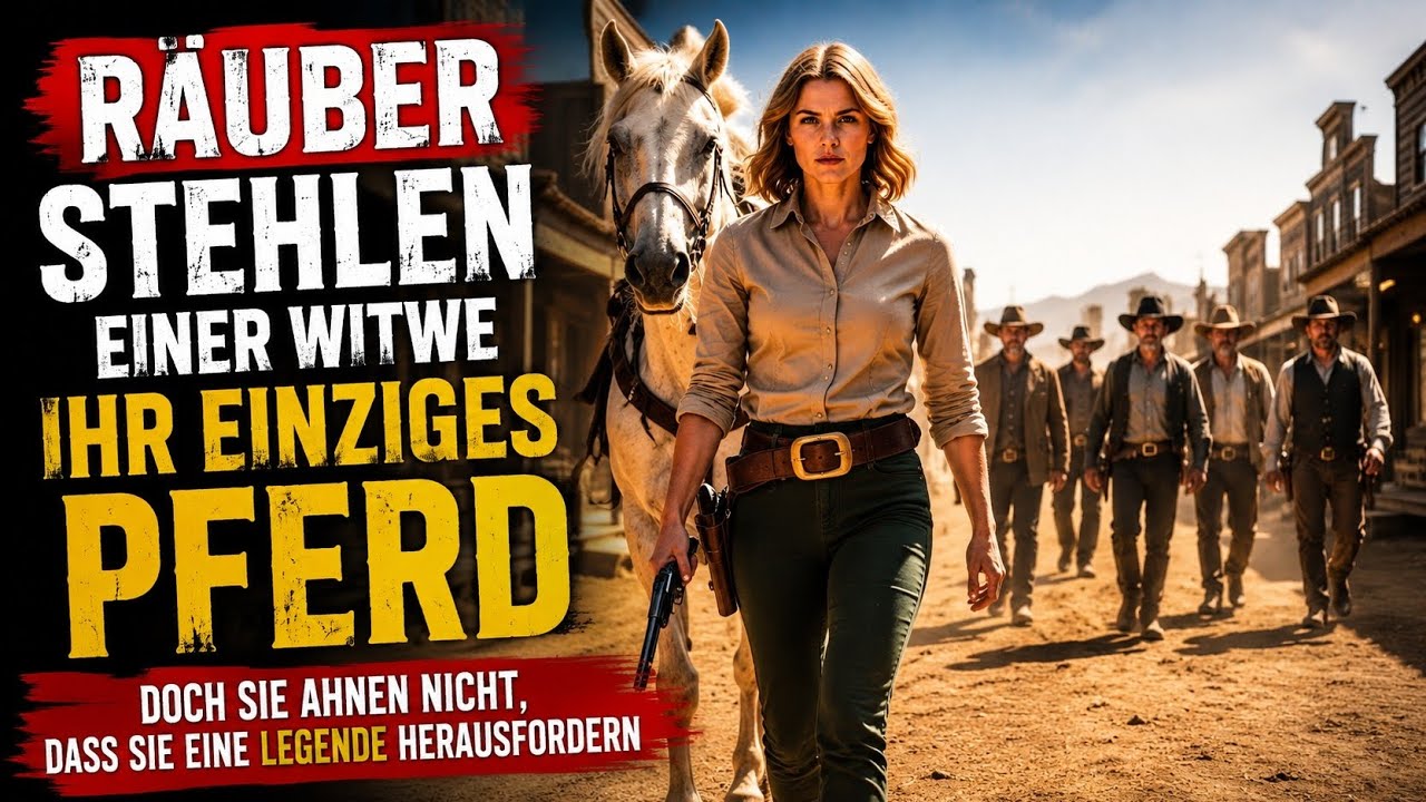 Ich öffnete die Stalltür, und in diesem Moment wusste ich, dass etwas nicht stimmte. Die Tür hing schief in den Angeln, das Schloss war aufgebrochen, und Shadow war weg. Ich lebte allein am Rand...