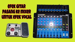 Efek gitar menjadi efek vokal
