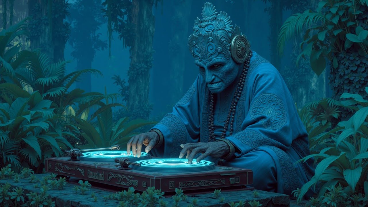 Расслабление глубоких корней и духовные вибрации джунглей 🎧 Медитируйте