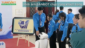 [TVC-VDS] CHO THUÊ ROBOT SANBOT TẠI SỰ KIỆN