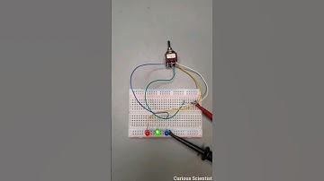 How to use a 3-way ON-ON-ON switch #electronics #howto #tutorial #demonstration