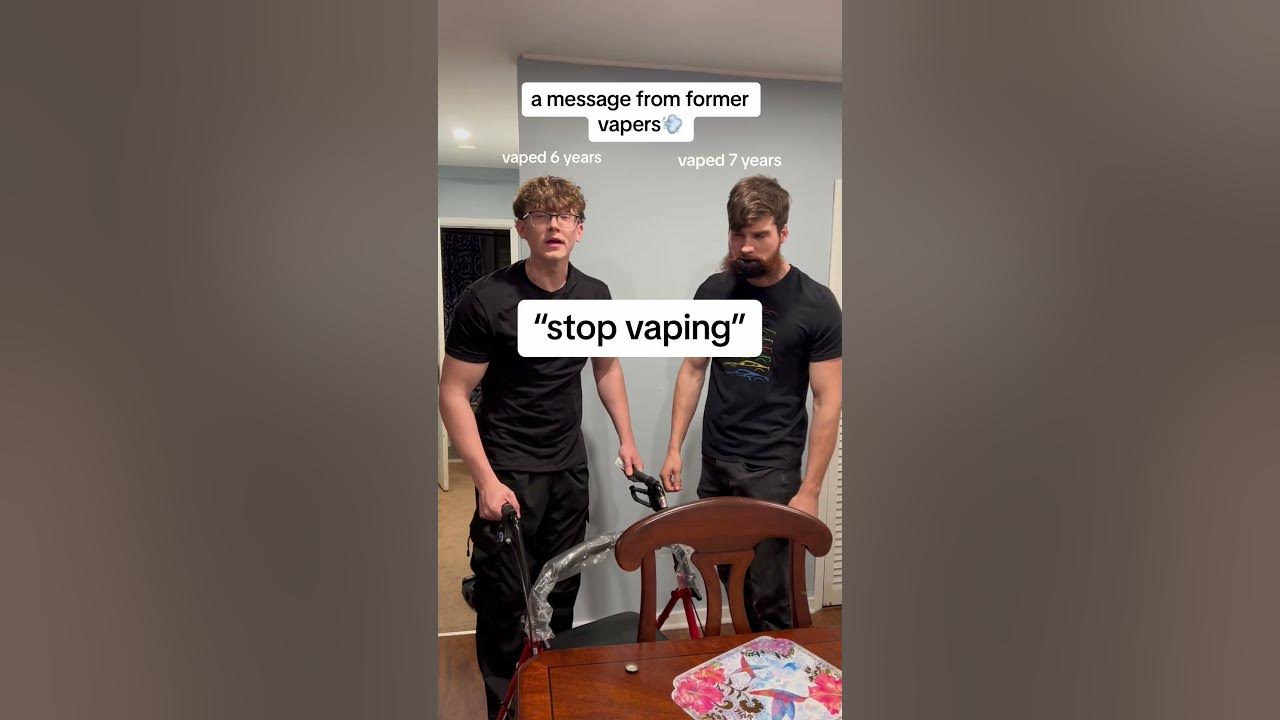 VAPING GAVE US CANCER… #quitvaping