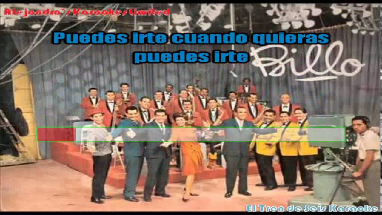 Billo's Caracas Boy's El Tren De Seis Karaoke Nueva Version