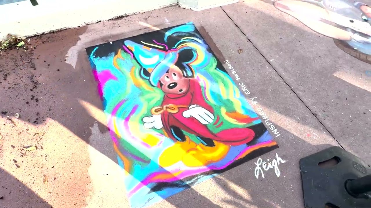 EPCOT Festival of the Arts 2026 | Chalk Art, Artist Booth, Figment's Inspiration Station