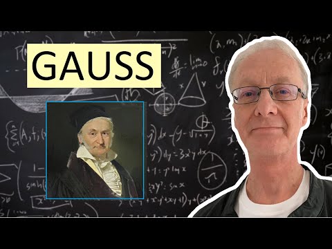 تصویری: کارل گاوس چه کمکی به ریاضیات کرد؟