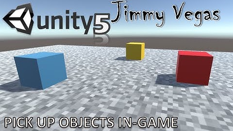 Mini Unity Tutorial - Pick Up & Place Objects - Beginners