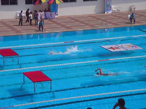 askeri pentatlon-military pentathlon-engelli yüzme-obstacle swimming- 26.9 sn haydarabat hindistan