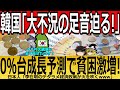 【海外の反応】韓国「大不況の足音迫る！」0％台成長予測で貧困激増！【ゆっくり解説】