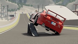 Crazy Rollover Crashes #44 BeamNG Drive
