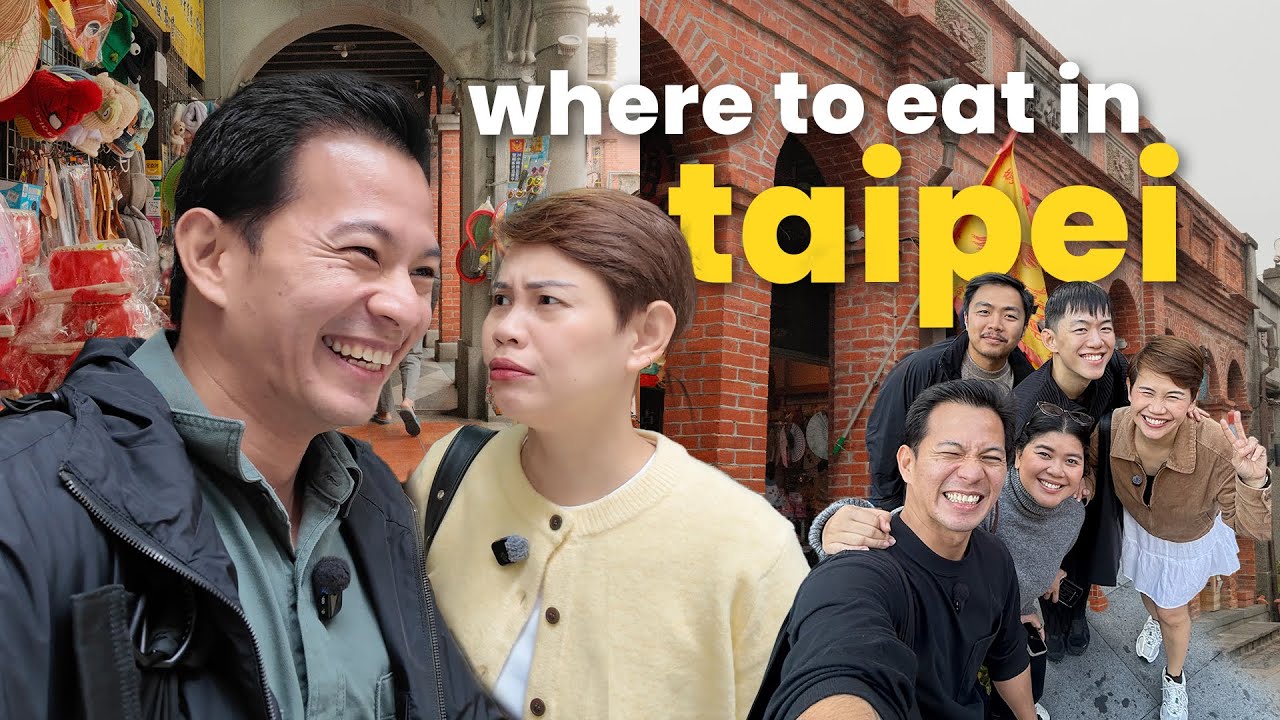 Where to eat in Taipei | Taiwan with friends! | DEC2025