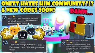 ONETT HATES HIS COMMUNITY?!? (Bee Swarm Simulator)