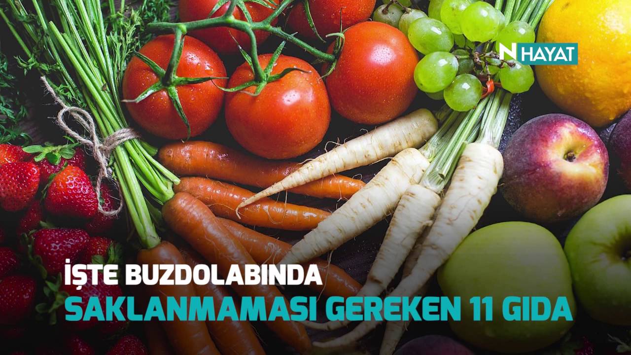 Buzdolabında saklanmaması gereken yiyecekler Buzdolabında saklanmaması gereken yiyecekler