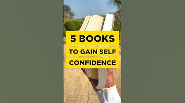 5 books to gain self confidence #selfconfidence #books
