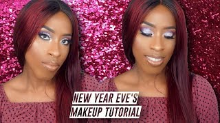 New Years Eve/New Years Day Glam Makeup Tutorial + Giveaway screenshot 5