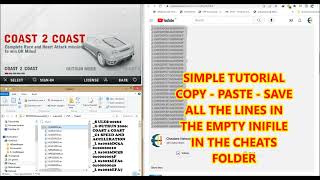 PPSSPP Cheat Simple Tutorial - Where To Copy The Cheat Lines into The inifile