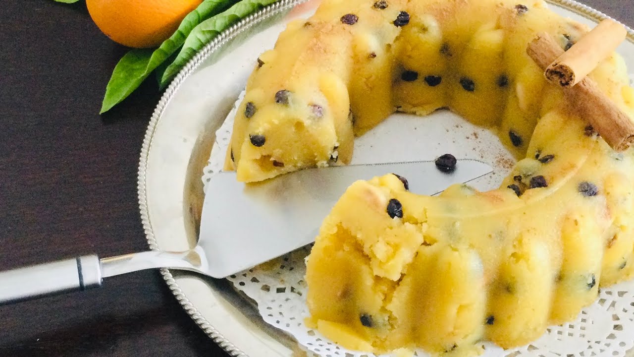 Χαλβάς Σιμιγδαλένιος Με Πορτοκάλι και Μέλι Αμύγδαλα Σταφίδες  εύκολος σε 2 βήματα