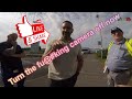 Italian stallion tries to grab camera i want your driving licence pinac audit drone security