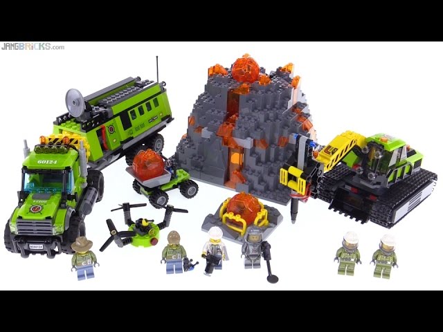 LEGO City Volcano Base review! 60124 - YouTube