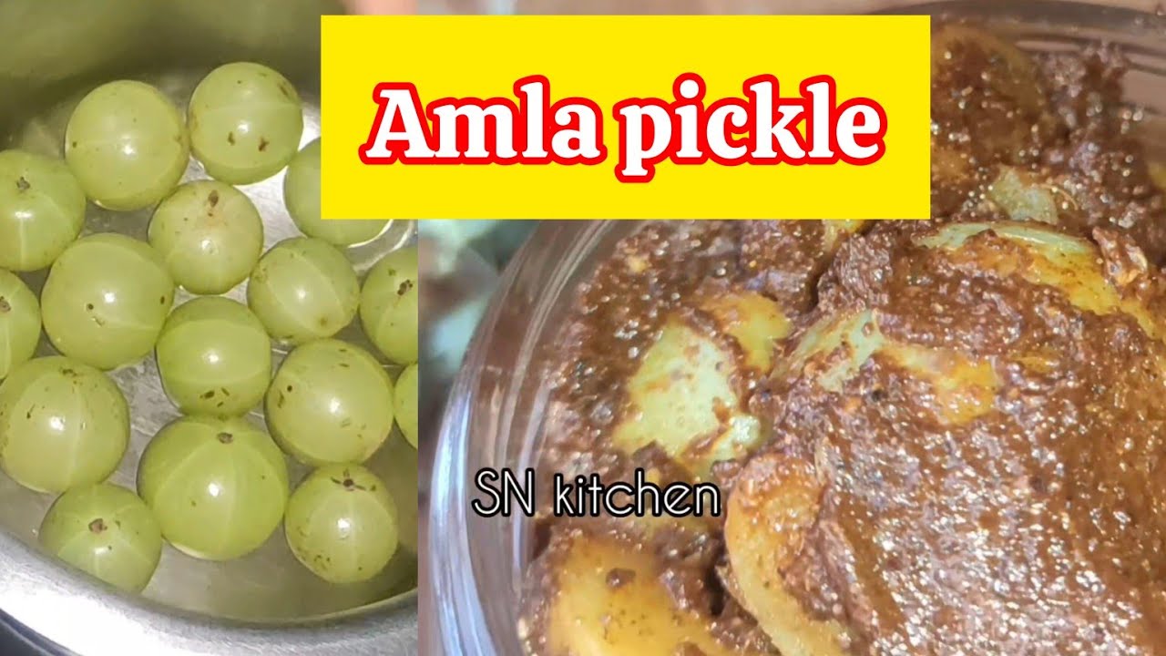 how to prepare amla pickle #cookingvideo #cooking #cook - YouTube