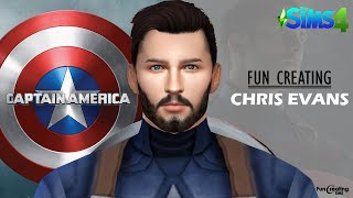 Fun Creating Sims - CHRIS EVANS - The sims 4