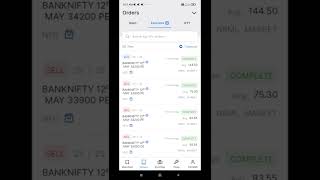 Live option trading banknifty | strangle & straddle | put call selling strategy |Today loss