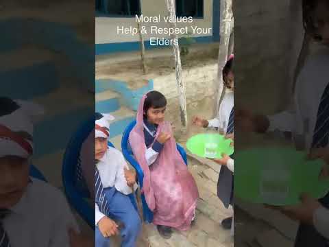 Moral value Help & respect your elders