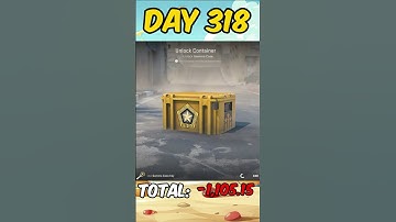 A Case A Day Until I Get A Gold! (Day 318) #shorts #cs2 #csgo #knife #gloves #gaming #gold
