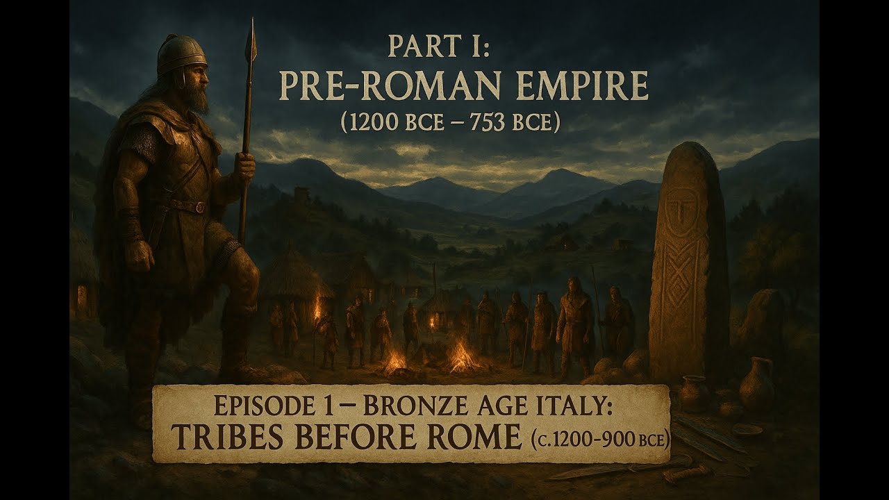 P1E1: Pre-Roman Empire | Bronze Age Italy: Tribes Before Rome (c. 1200 ...