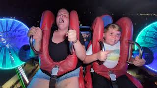 Siblings Scream And Swear Mid-Air On Slingshot Ride In Florida, Usa