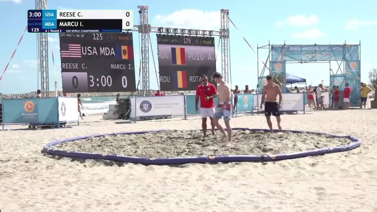 Connor Ned REESE (USA) vs. Ion Laurentiu MARCU (MDA) • A | Round 2 • Men's BW 80Kg