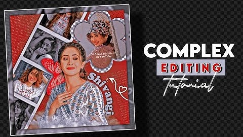 Complex edit tutorial PicsArt 🌷 | Easy complex edit tutorial for fanpage