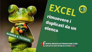 Tutorial Excel: come rimuovere i duplicati