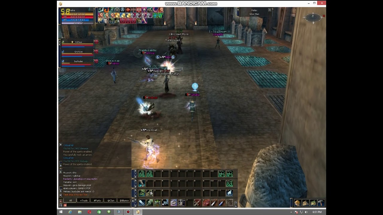 Lineage 2 RedMoon VS WhitePower