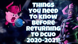 Are You A DCUO RETURNING Player [2020]