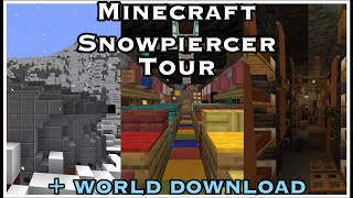 Minecraft Snowpiercer Tour (Version 1.0) | Minecraft Bedrock Map (Bedrock,Mcpe,PE)