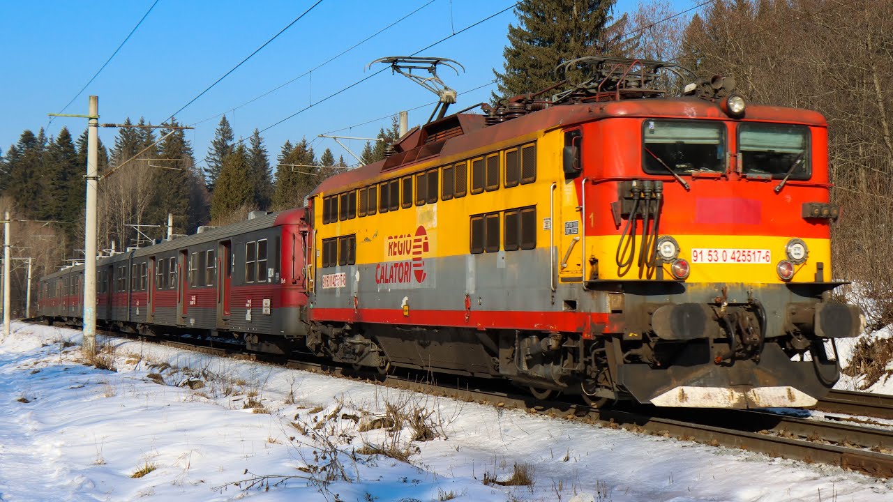 🇷🇴 Trafic hivernal entre Bucarest et Braşov