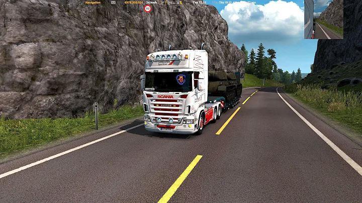 ETS2 1.37 [Norway] Oslo - Stavanger | Rjl Scania V8 open pipe V.11 by Kriechbaum | 1440p