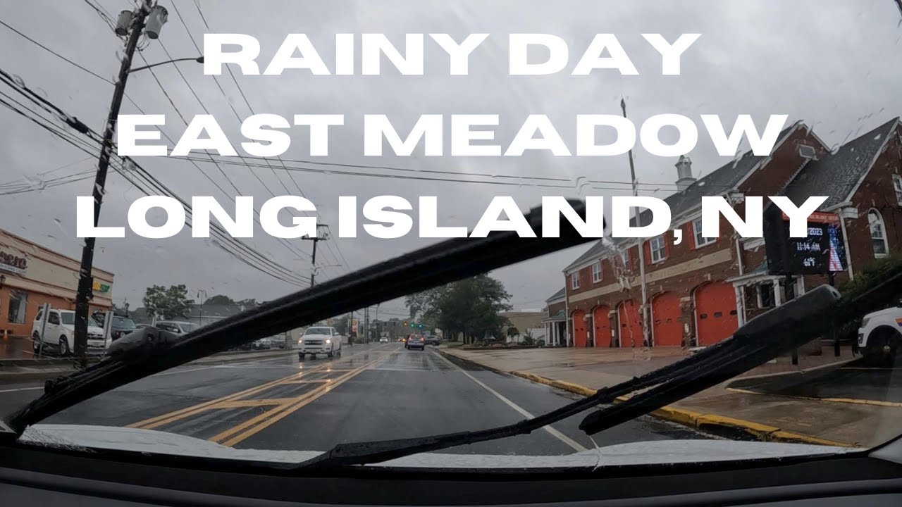 Rainy Day East Meadow Long Island NY YouTube