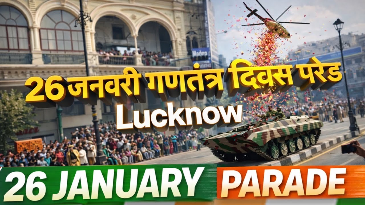 26 January 2026 Parade Lucknow | 26 जनवरी गणतंत्र दिवस परेड 