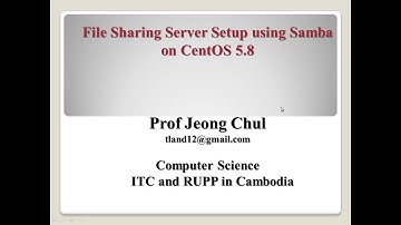 File Sharing Server using Samba on CentOS 5.8 - part 2/2