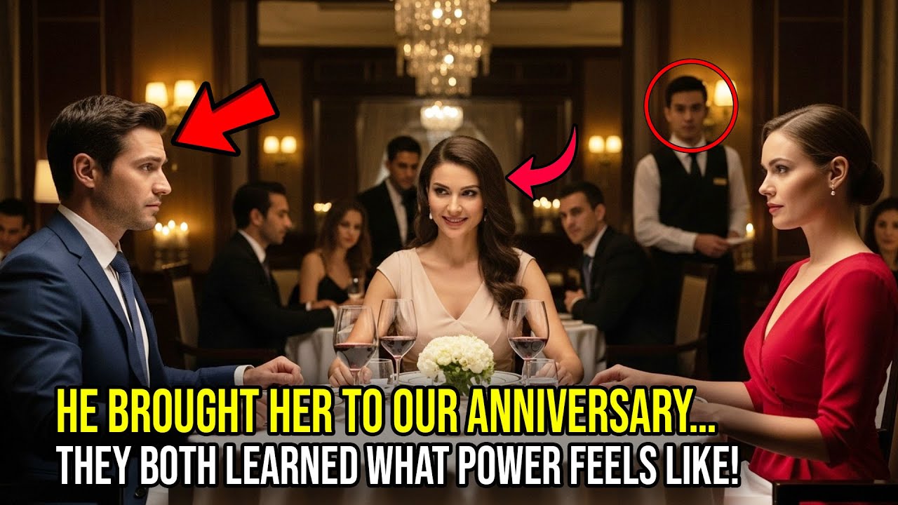 Он пригласил дочь своего босса на ужин в честь нашей годовщины — так что я позволил им обоим попр...