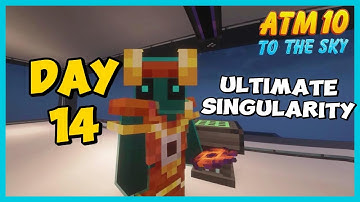 ATM10 To The Sky Ep14 – Extended Crafting & Ultimate Singularity! (25000 Items, Auto Crafting Table)
