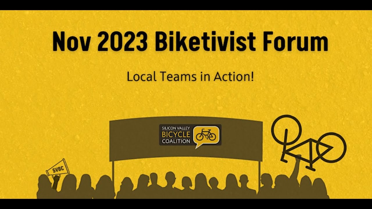November 2023 Biketivist Forum: Local Teams in Action!
