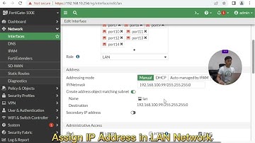 Fortinet Firewall Setup Tutorial Part 02: Tagalog