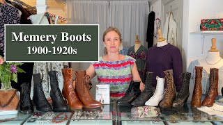 All My Vintage Inspired Leather Boots 1900S-1920S