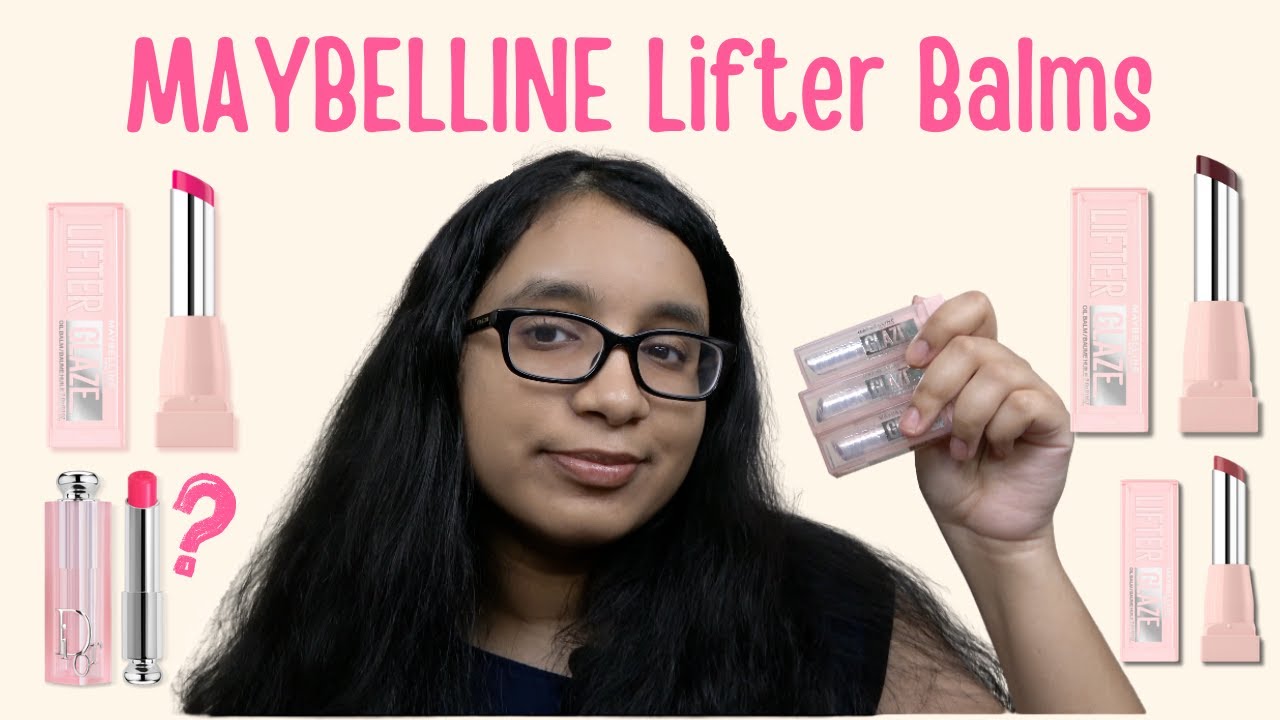Testing Maybelline Lifter Balms on Lips! (Better Than Dior?)