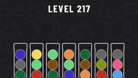Ball Sort Puzzle Level 217 #ballsortpuzzle #ballsortpuzzlegameplay #puzzlegame #mobilegames